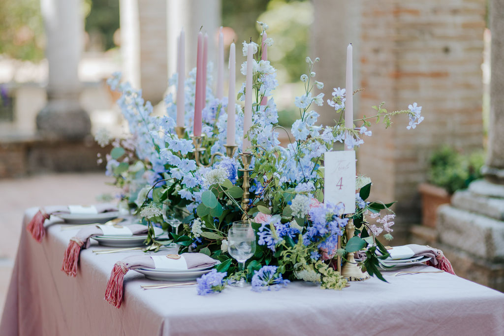 wedding table setting inspiration